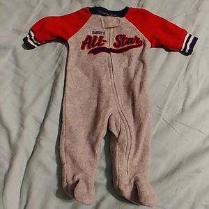 Daddy's All-Star newborn sleeper